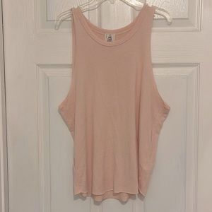 Free People light pink soft tank top